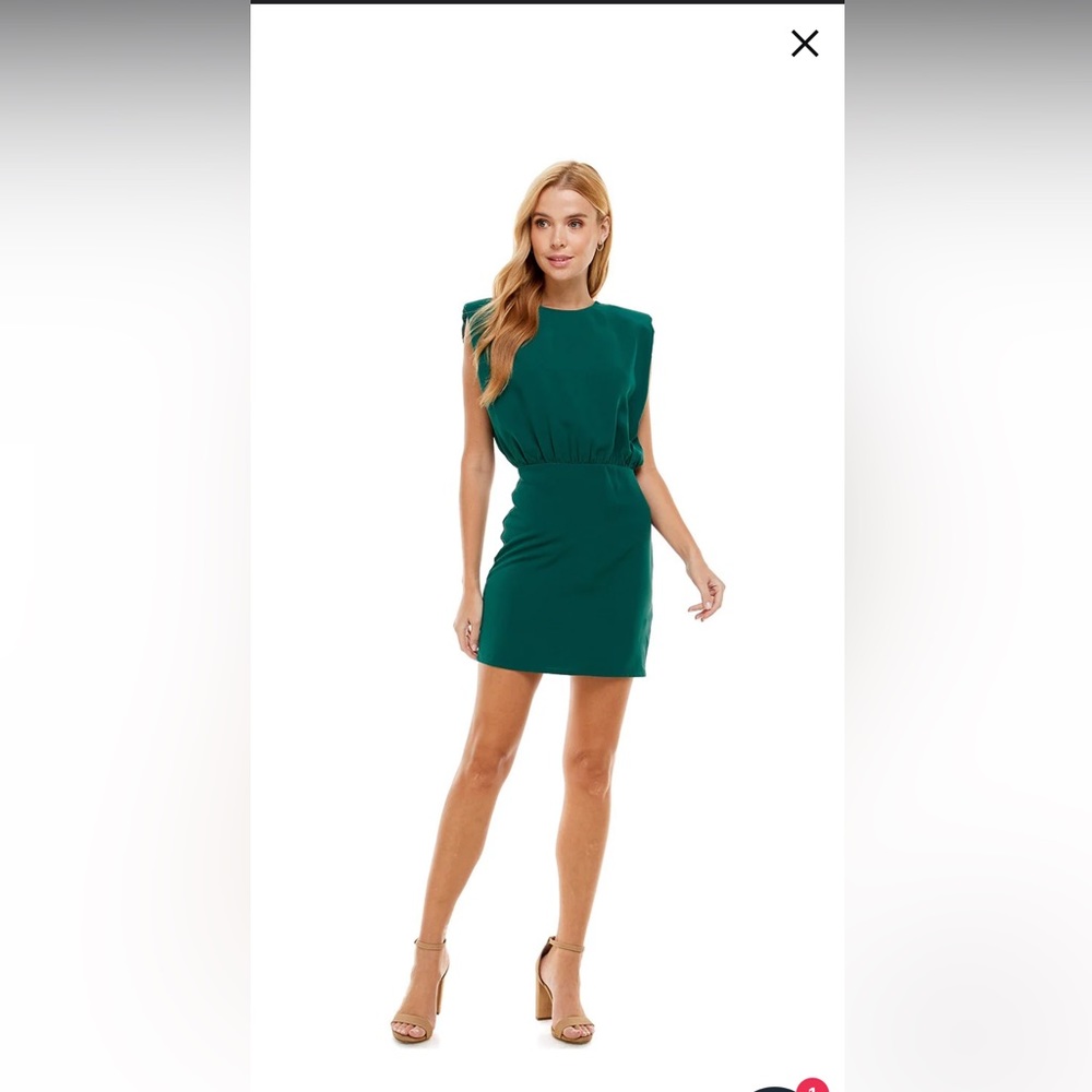 Green TCEC mini I mean business dress